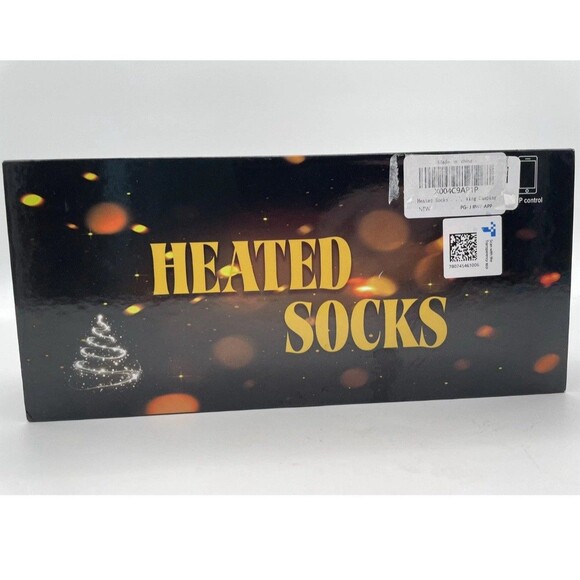 Smart Electric Heated Socks Rechargeable 6000mAh Battery APP Control Foot Warmer - Picture 8 of 12